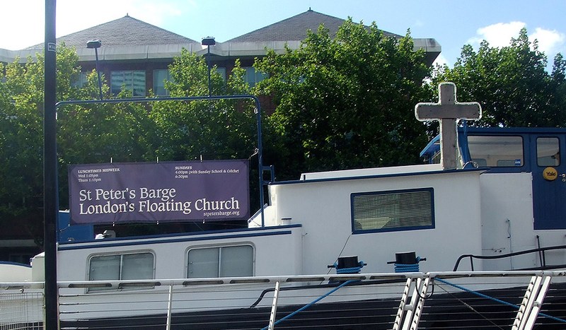 Illustration for article titled These Churches Are Floating on Water